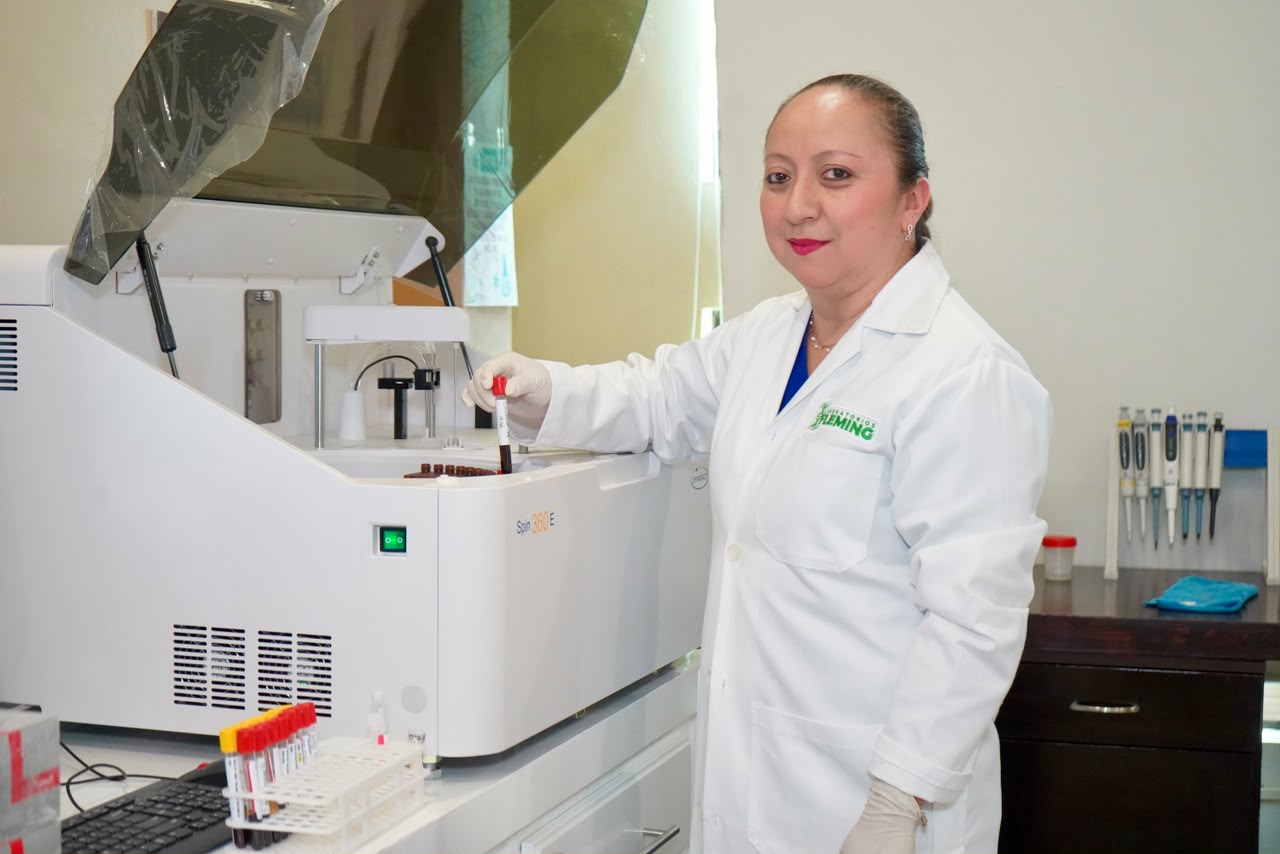 Laboratorio Fleming instalaciones y equipo