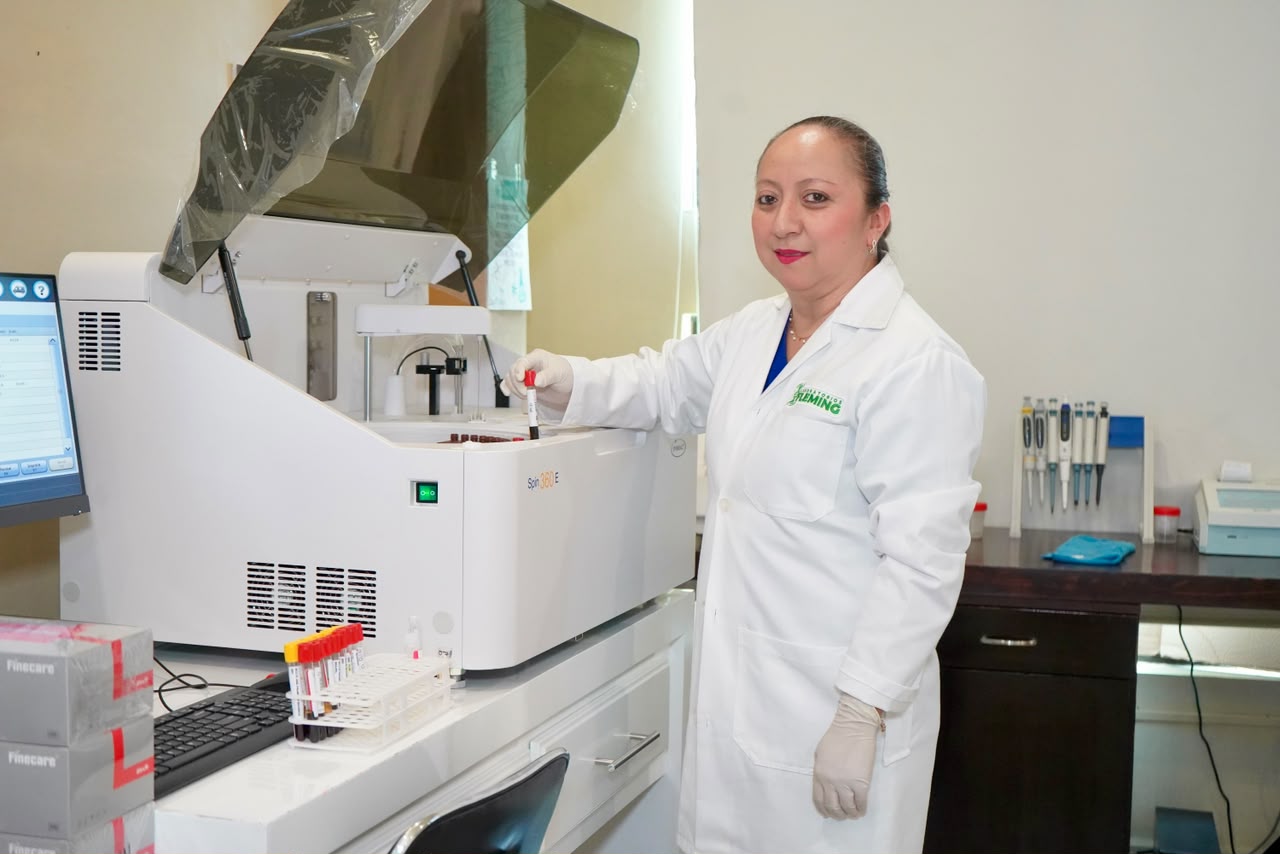 Laboratorio Fleming instalaciones y equipo